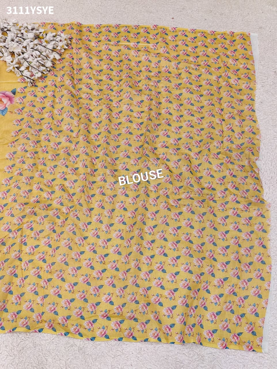Buy Printed Saree for Everyday Casual Wear Tanmira 