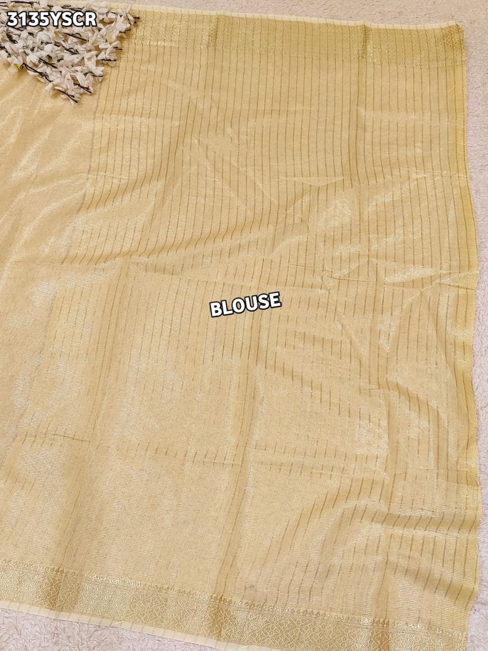 Buy Traditional Saree With Banarasi Touch Kashida Work Tanmira 