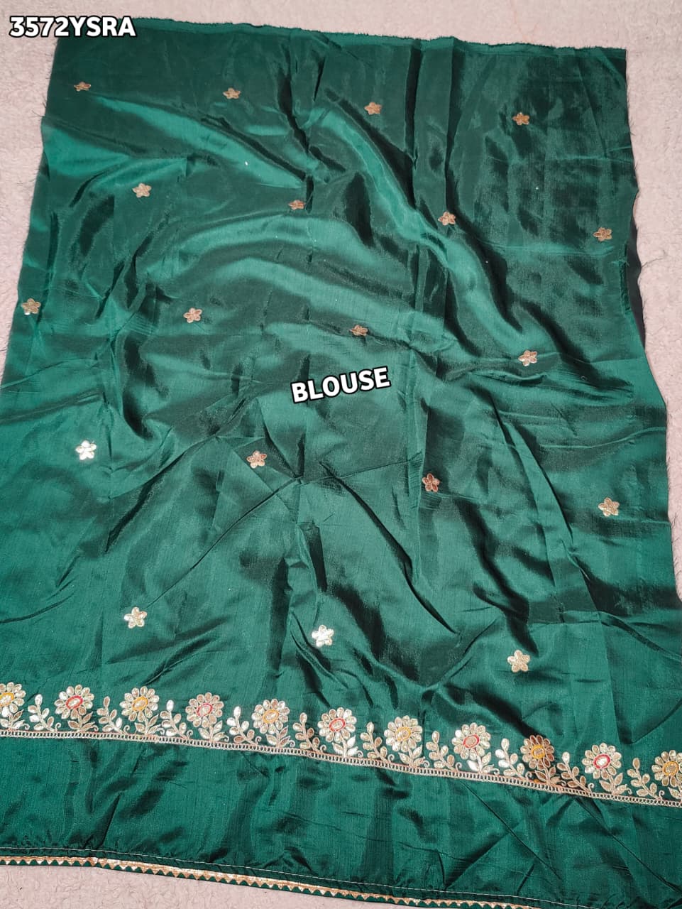 Buy Designer Georgette Bandhani Saree with Gota Patti Work Tanmira 