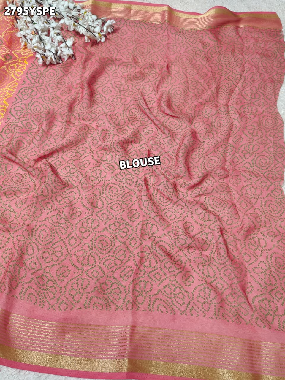 Buy Casual Style Chiffon Saree Tanmira  Image 7