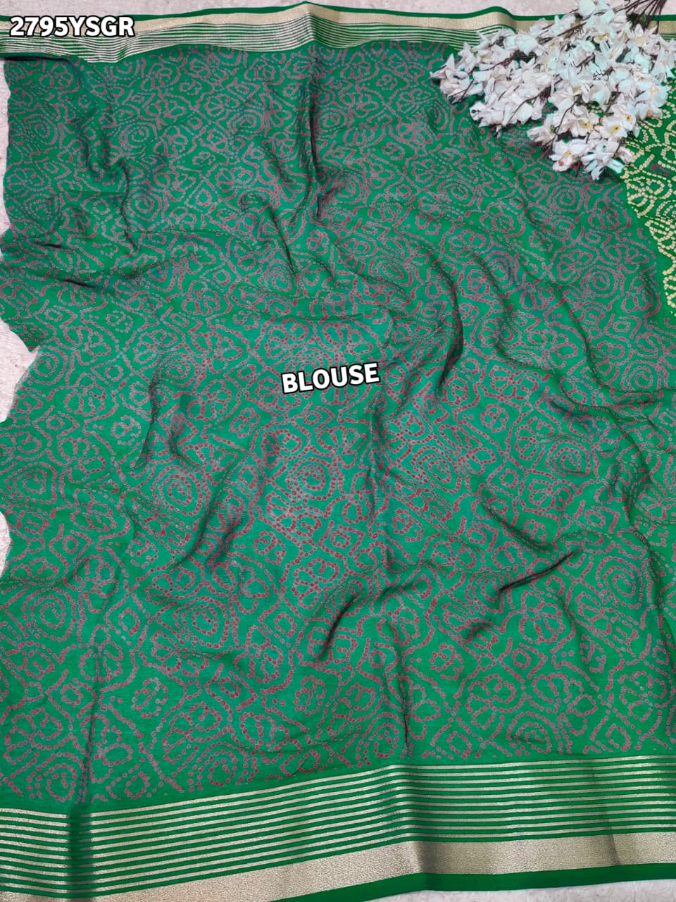 Buy Casual Style Chiffon Saree Tanmira  Image 6