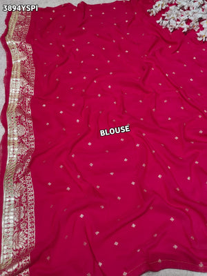 Buy Festive Special Dola Silk Saree Banarasi Design Tanmira  Image 6