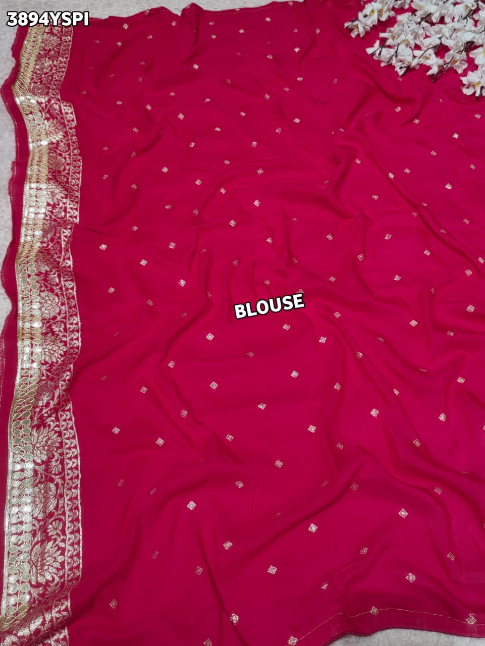 Buy Festive Special Dola Silk Saree Banarasi Design Tanmira  Image 6