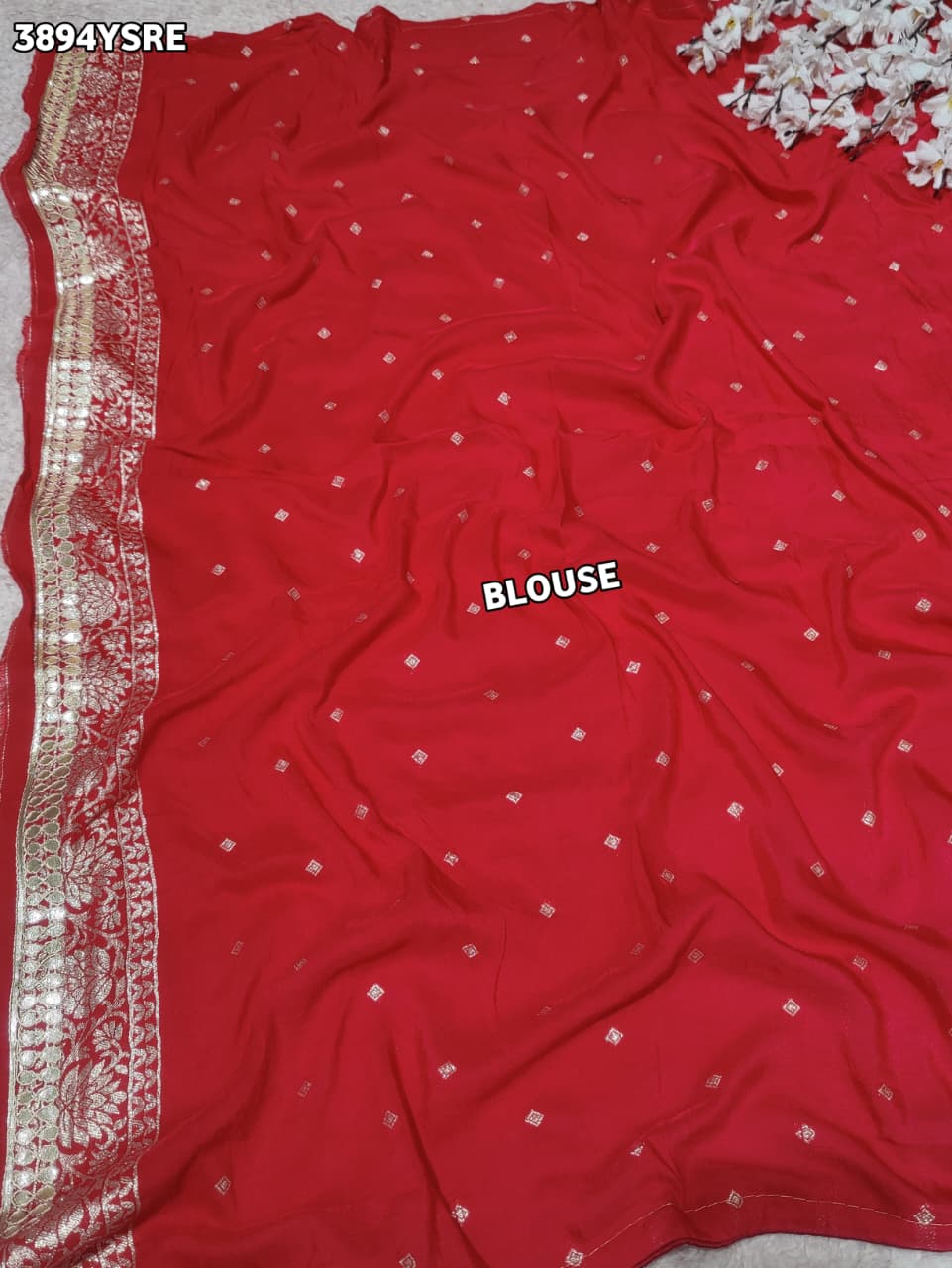 Buy Festive Special Dola Silk Saree Banarasi Design Tanmira  Image 7