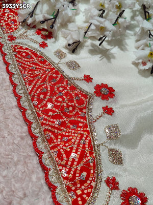 Buy Festive Special Crepe Silk Designer Saree Tanmira  