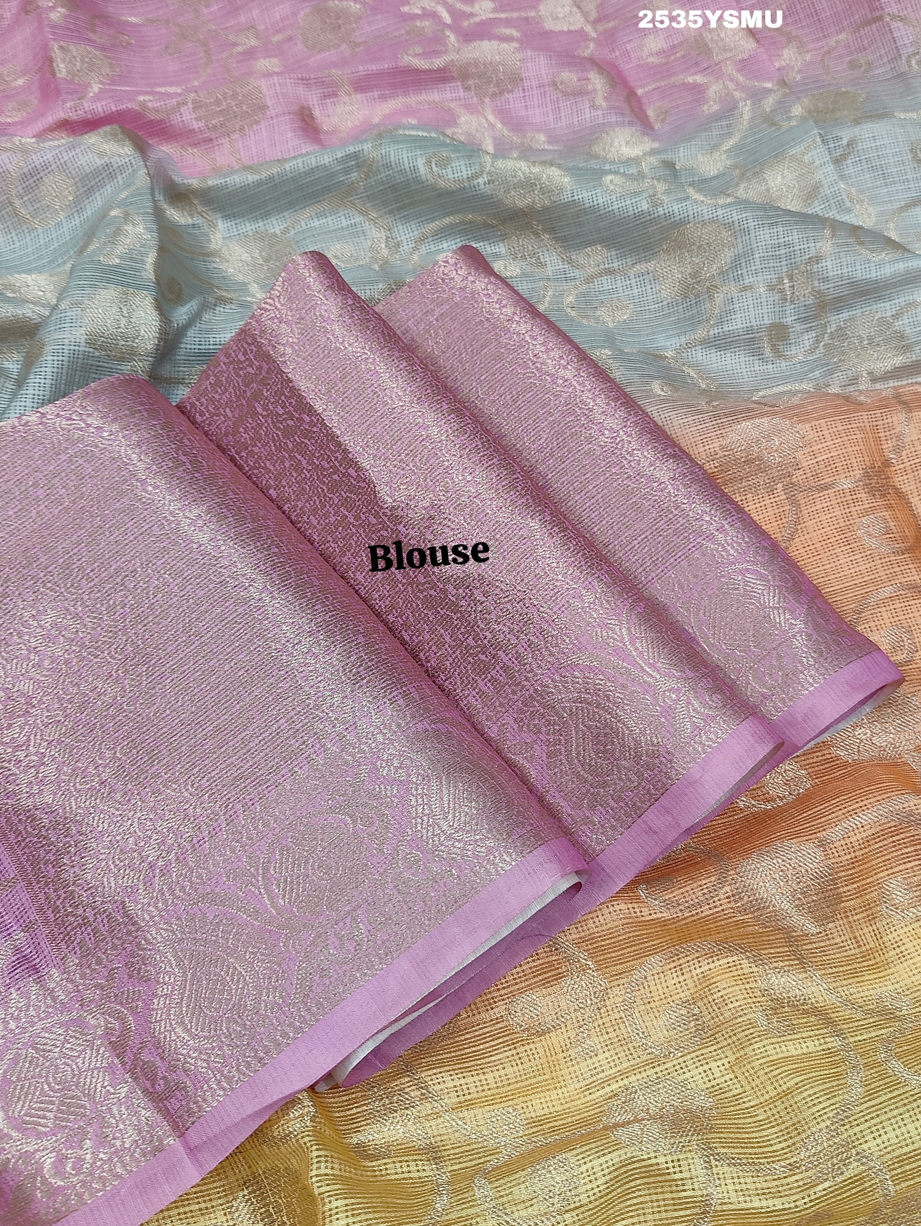  By Banarasi Saree With  Party Wear 