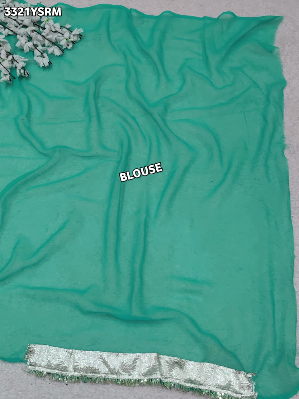 Buy New Premium Saree with Rich Gota Border Work Tanmira 